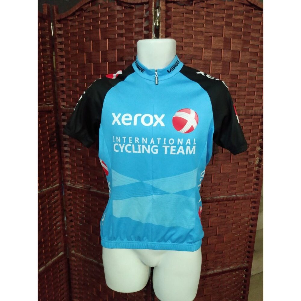 Women's Xerox International Cycling Team Jersey Medium 3/4 Zip